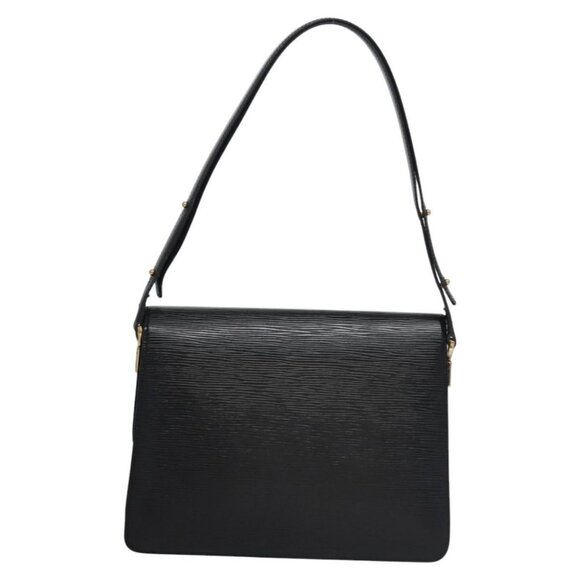 LOUIS VUITTON Epi Bicolor Free Run Shoulder Bag Black Blue - Picture 3 of 16